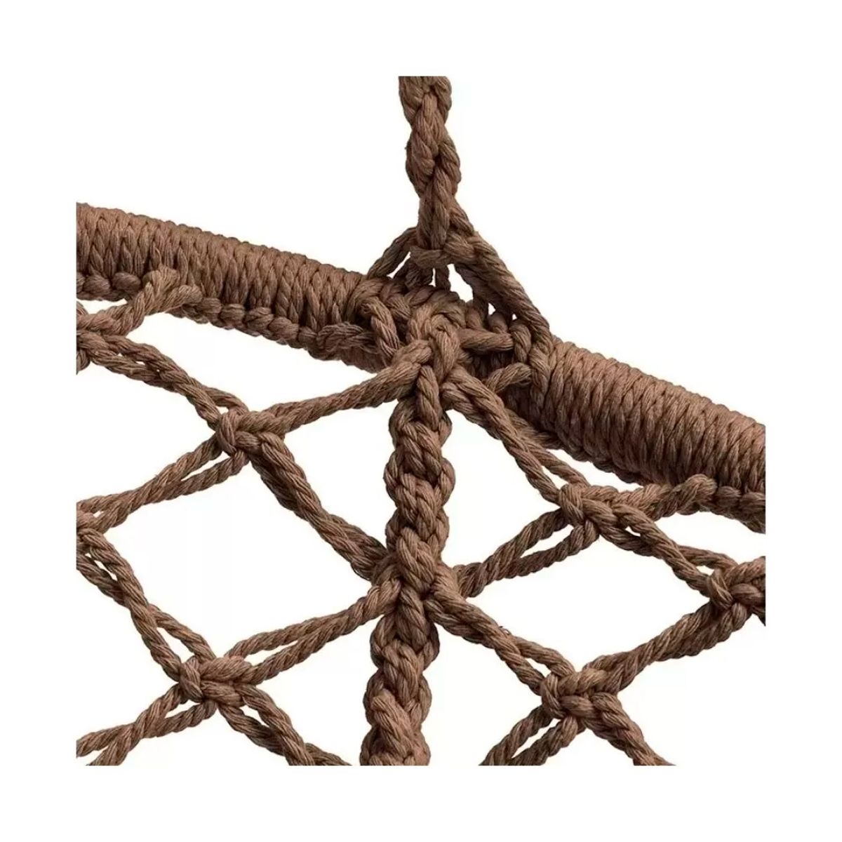 GENERICO - Silla Hamaca Colgante Columpio Terraza Jardín Marron