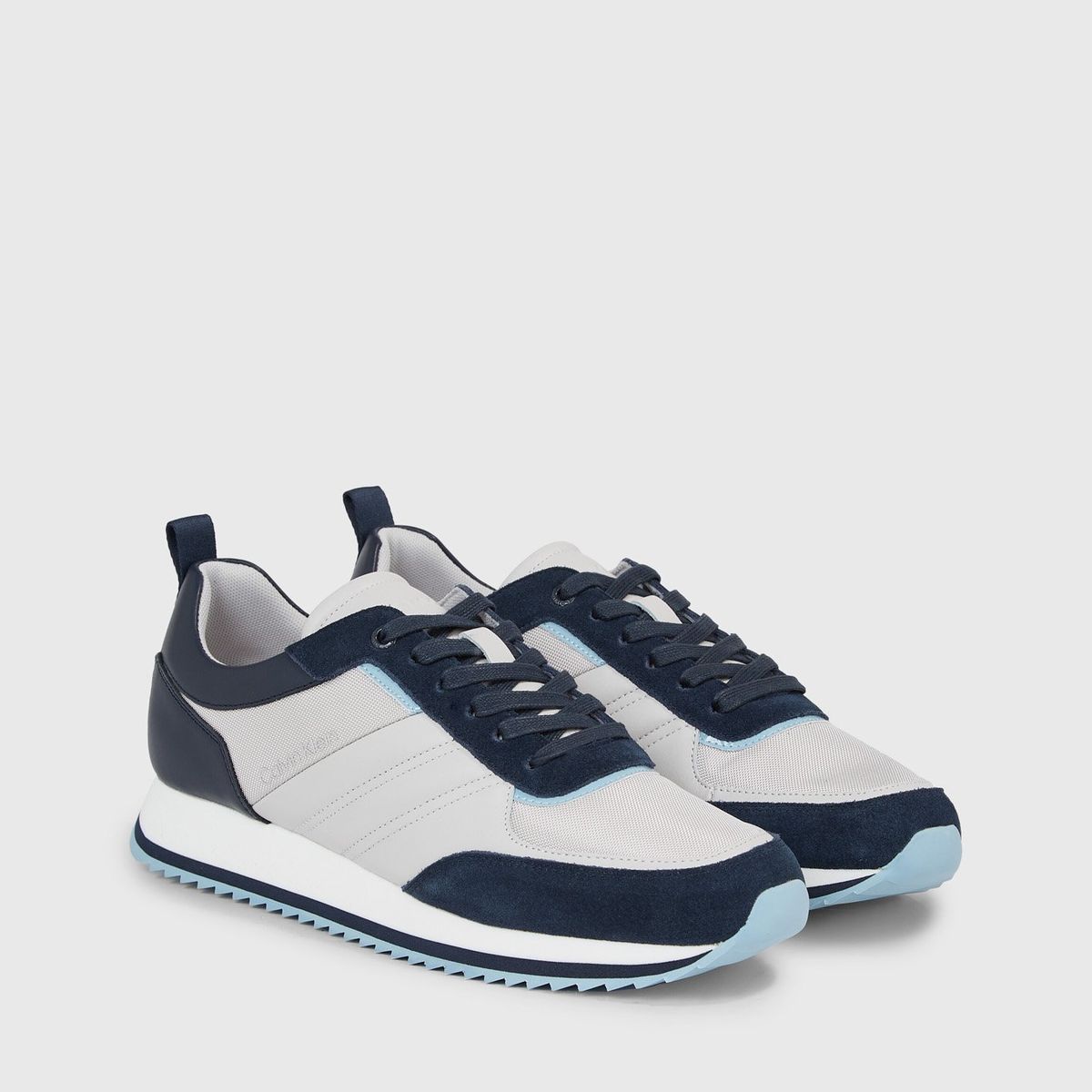 CALVIN KLEIN - Zapatilla Low Top Lace Ur Repr Gris Calvin Klein