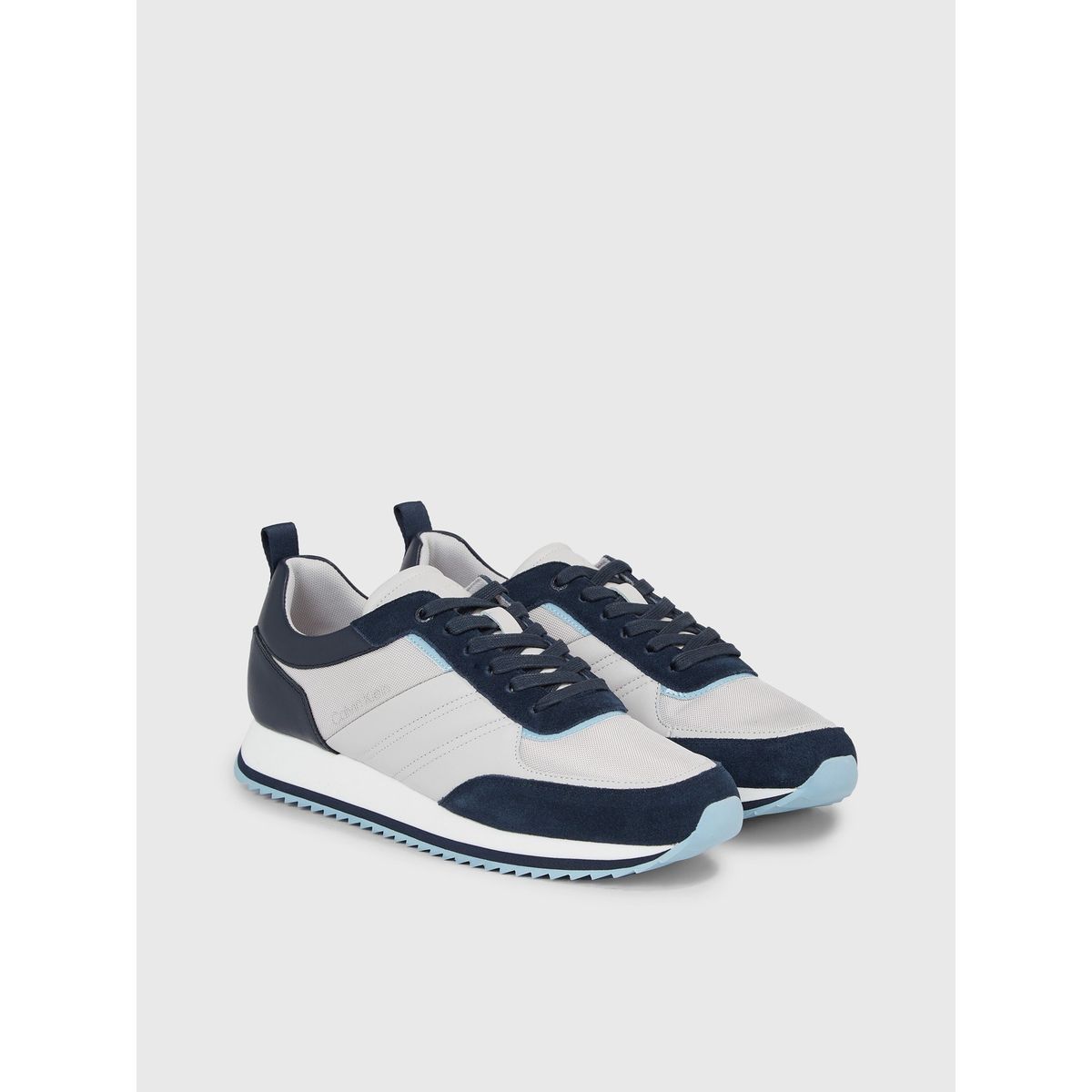 CALVIN KLEIN - Zapatilla Low Top Lace Ur Repr Gris Calvin Klein