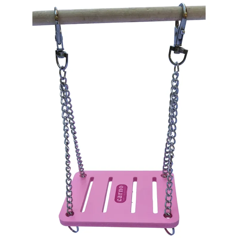 GENERICO - Columpio para animales pequeños Rosado