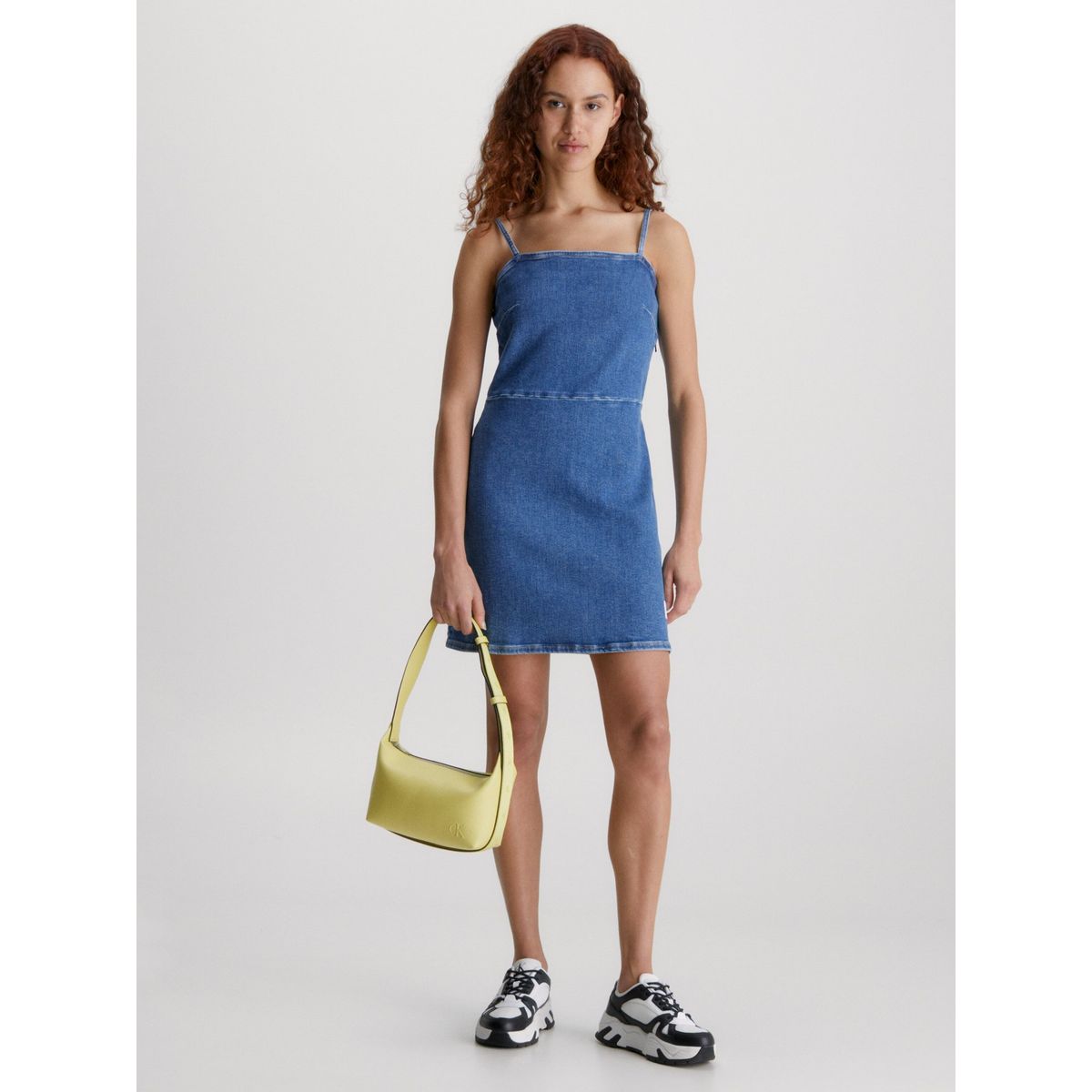CALVIN KLEIN - Vestido Bodycon Azul Calvin Klein