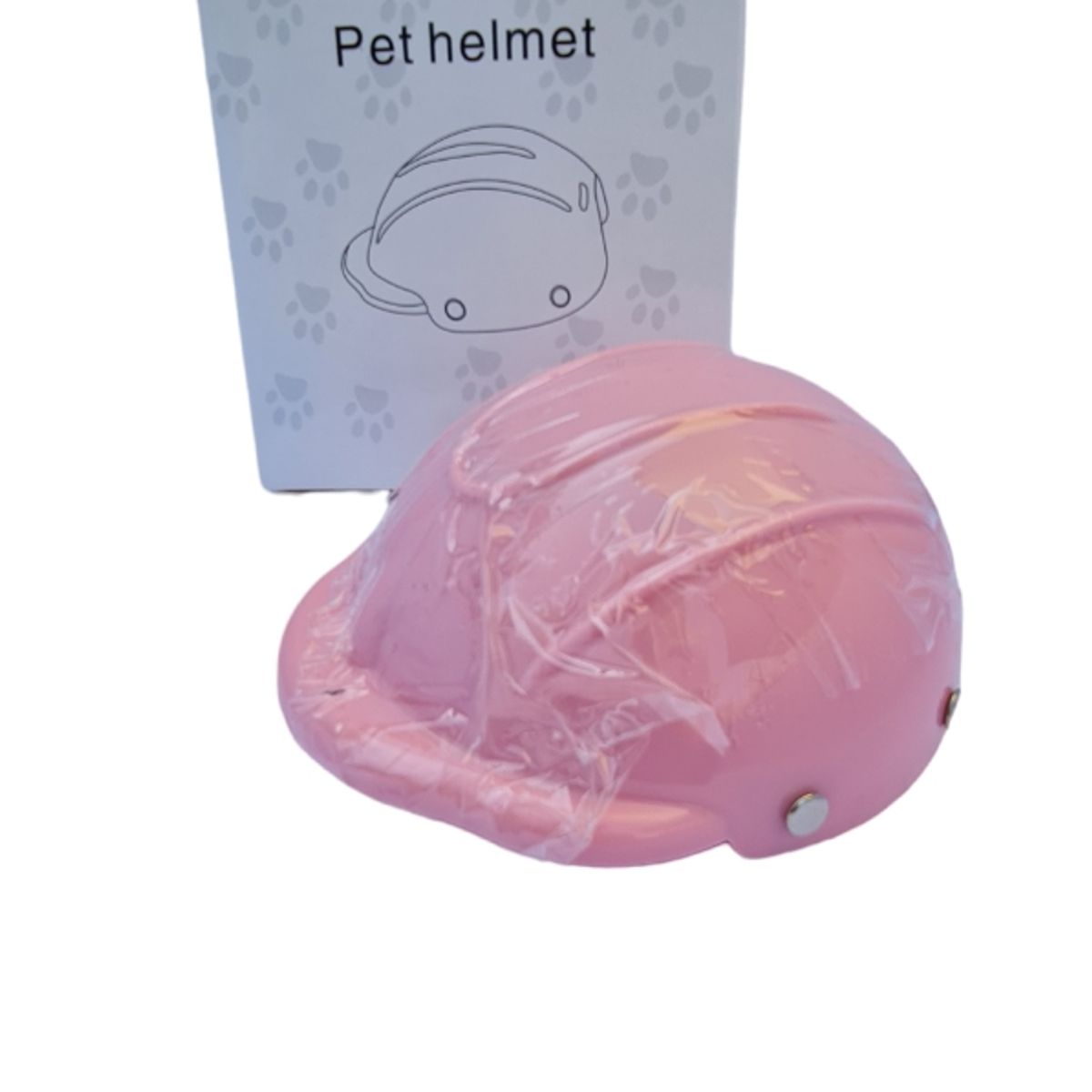 GENERICO - Casco de seguridad para mascotas Rosado