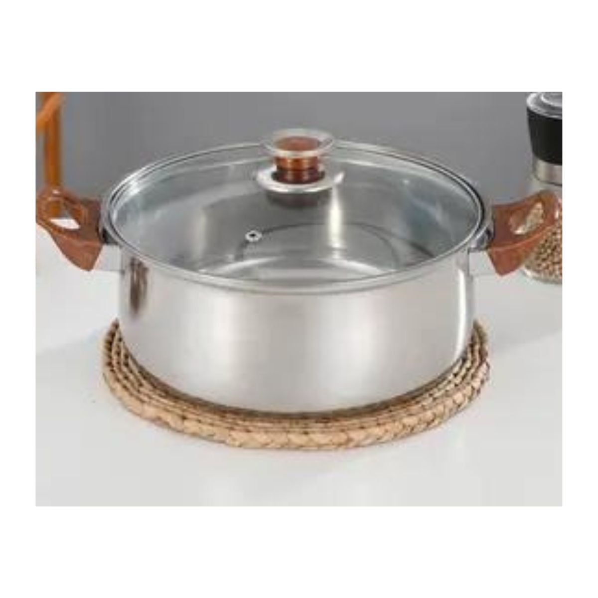 GENERICO - Set de cocina con ollas y sartenes de 12 piezas