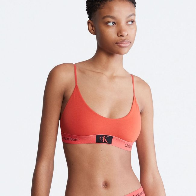 CALVIN KLEIN - Bralette 1996 Unlined Naranja Calvin Klein