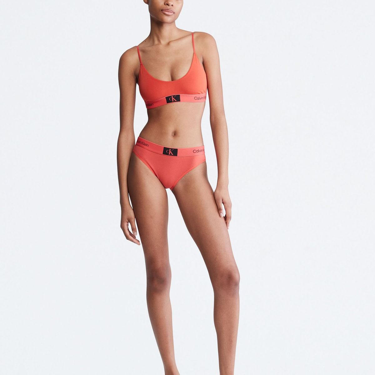 CALVIN KLEIN - Bralette 1996 Unlined Naranja Calvin Klein