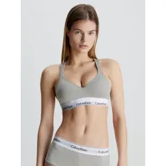 CALVIN KLEIN - Bralette Modern Cotton Light Lined Gris