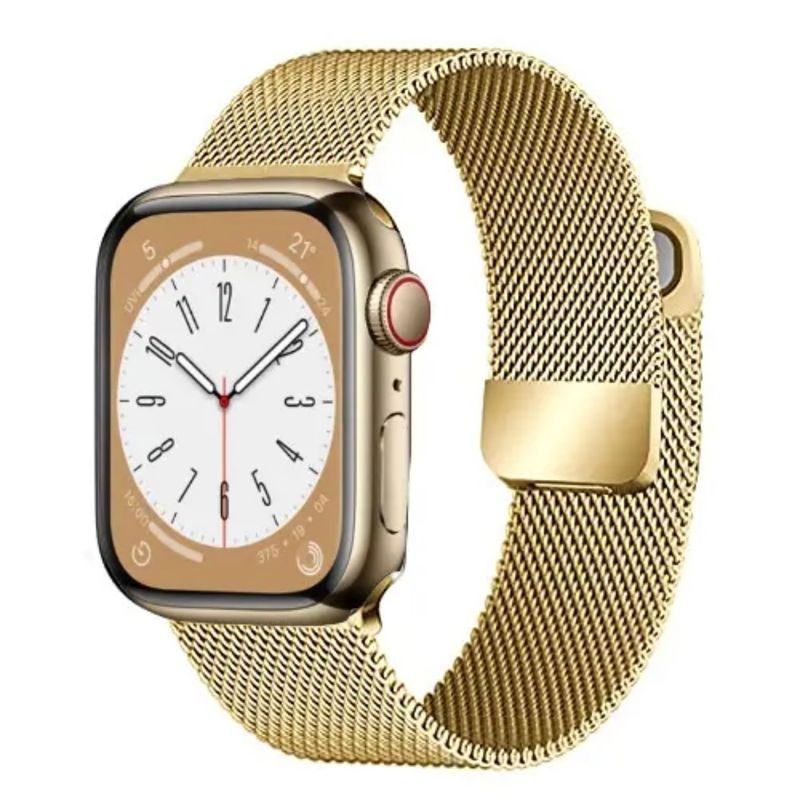 GENERICO - Pulsera Milanese Loop para Apple Watch de 42-44mm-45mm-49mm