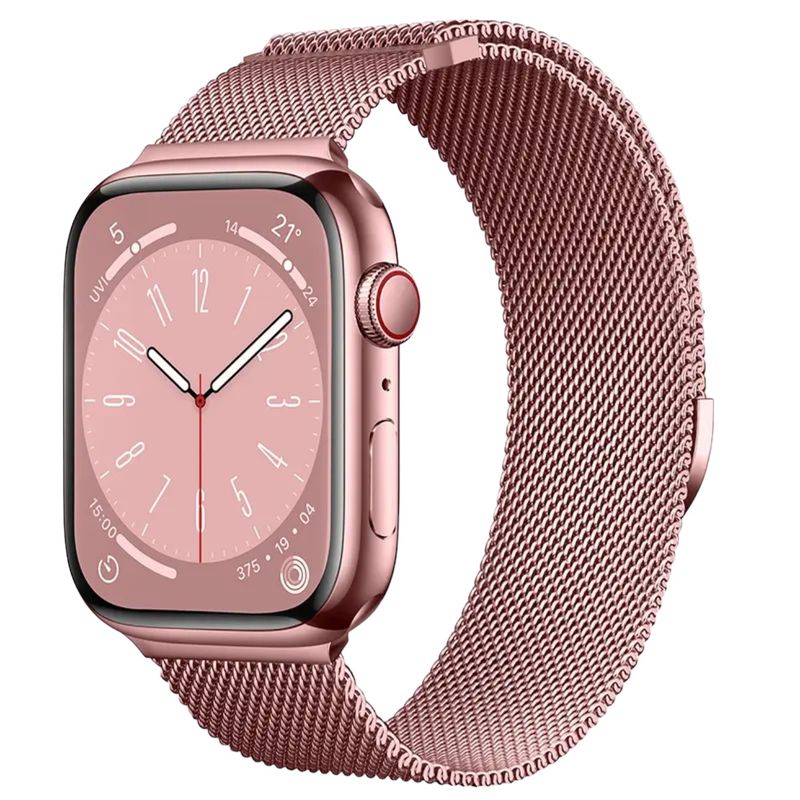 GENERICO - Pulsera Milanese Loop para Apple Watch de 42-44mm-45mm-49mm