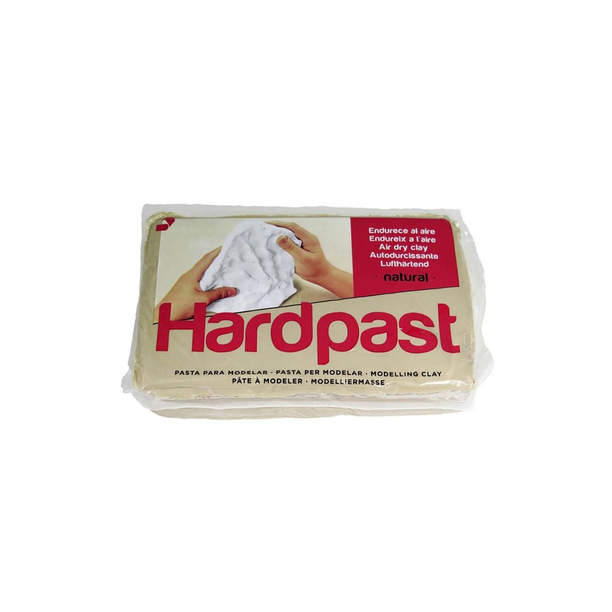 GENERICO - Pack 5 Bolsas Arcilla Pasta Modelar Blanca 500gr - SC