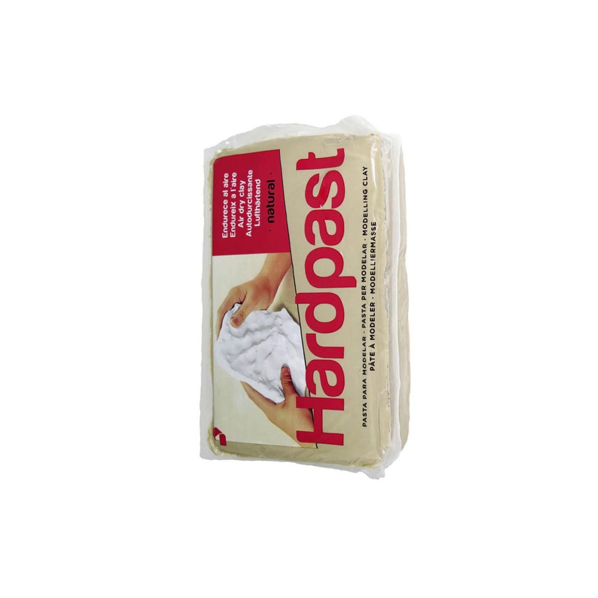 GENERICO - Pack 5 Bolsas Arcilla Pasta Modelar Blanca 500gr - SC