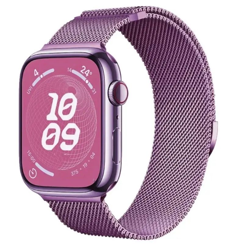 GENERICO - Pulsera Milanese Loop para Apple Watch de 42-44mm-45mm-49mm