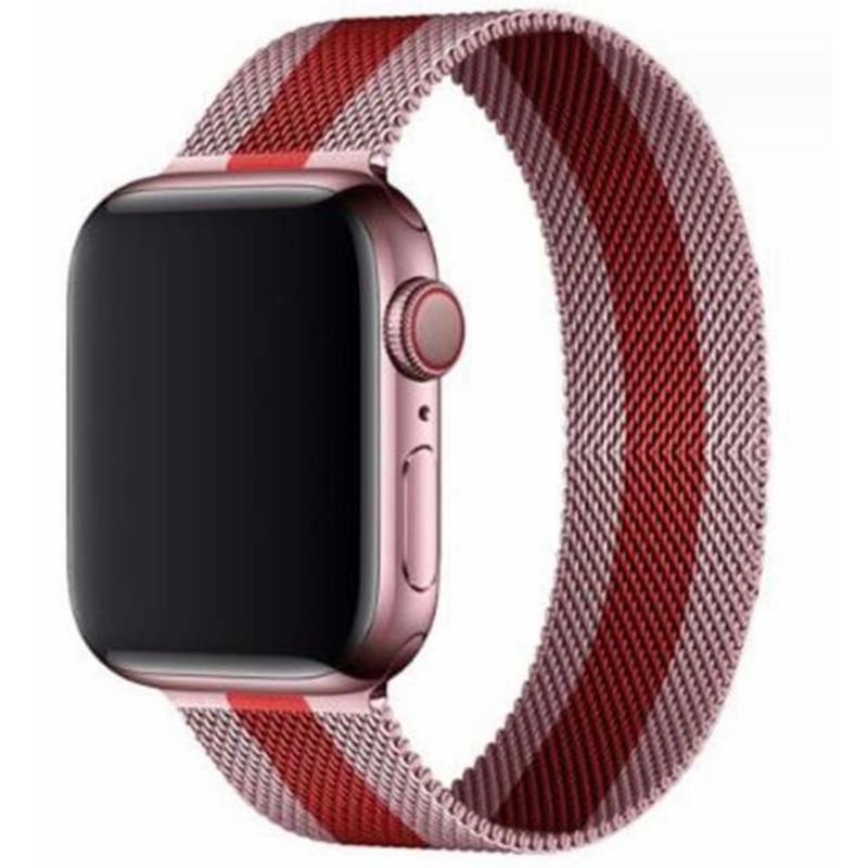 GENERICO - Pulsera Milanese Loop para Apple Watch de 42-44mm-45mm-49mm