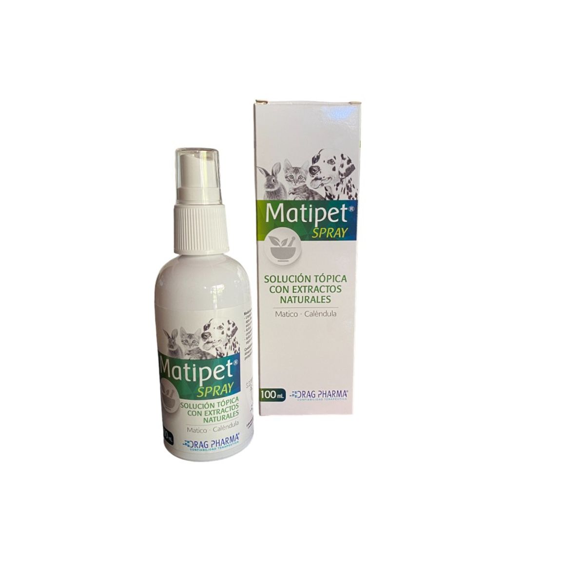 GENERICO - Matipet spray de matico para mascotas 100 ml
