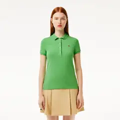 LACOSTE - Polera DF3443 Mujer Verde - Verde