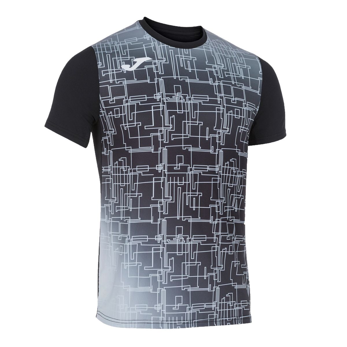 JOMA - Polera Deportiva Hombre Elite VIII Negra Joma