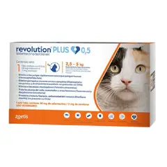 GENERICO - Revolution Plus 0,5 ml Gatos 2,5 a 5 kg