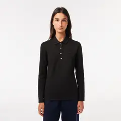 LACOSTE - Polera PF5464 Mujer Negro