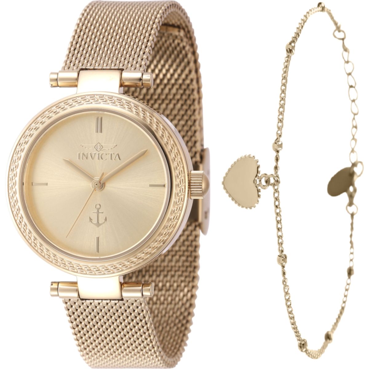 INVICTA - Reloj Invicta 47268 Ocean Voyage Quartz Oro rosa