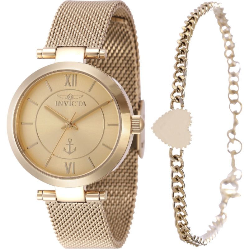 INVICTA - Reloj Invicta 47265 Ocean Voyage Quartz Oro rosa