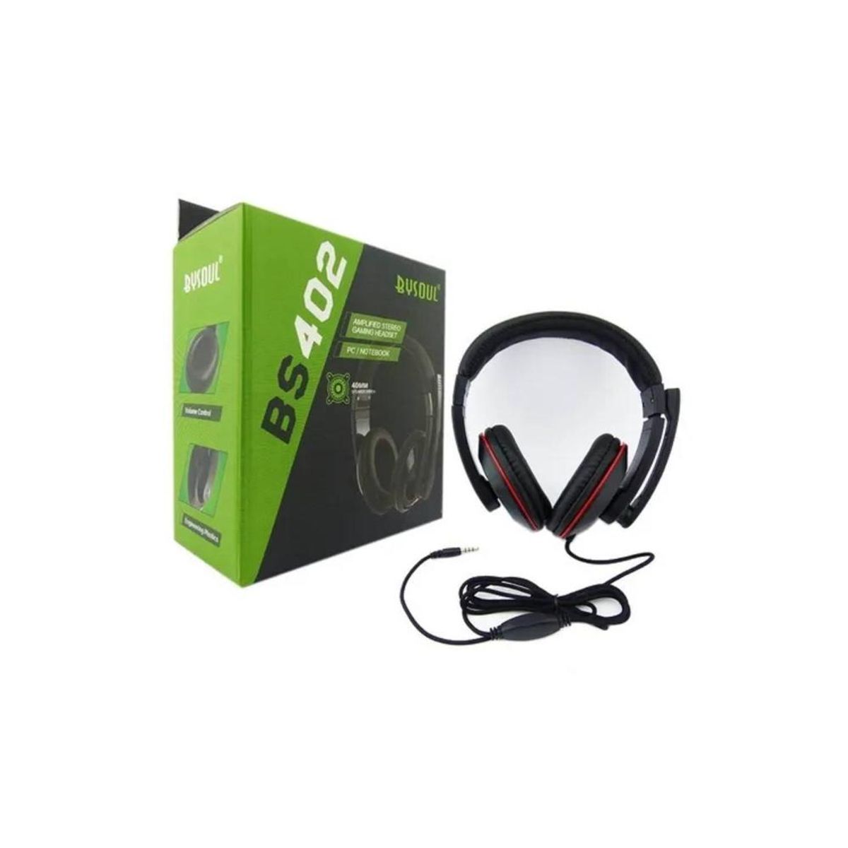 GENERICO - Audífonos Ajustables Y Micrófono Bs402 Bysoul