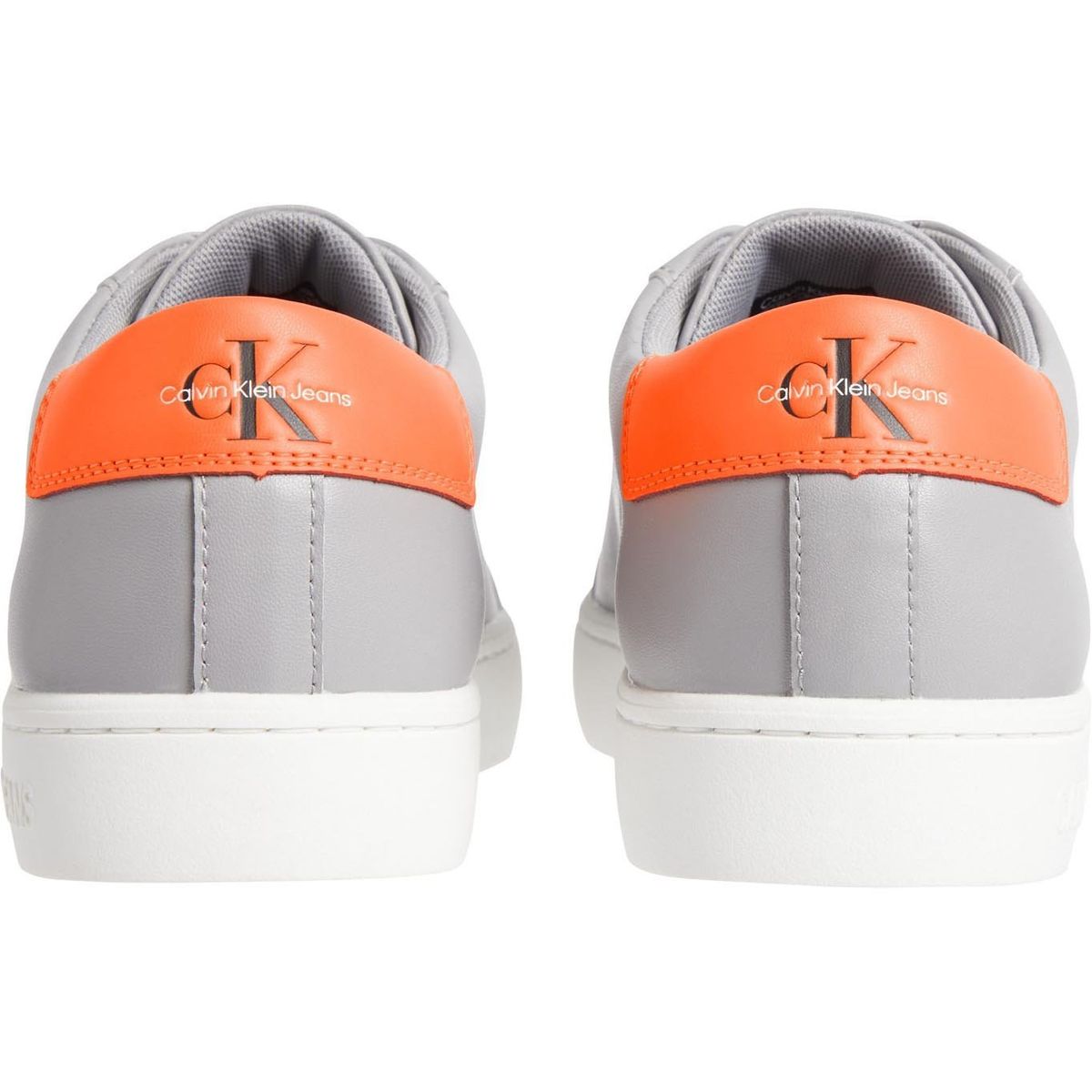 CALVIN KLEIN - Zapatilla Classic Cupsole Lace Up Low Gris Calvin Klein