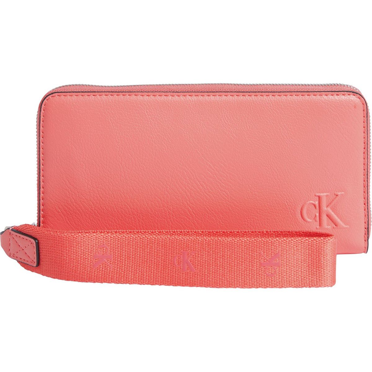 CALVIN KLEIN - Billetera Ultralight Zip Rosado Calvin Klein