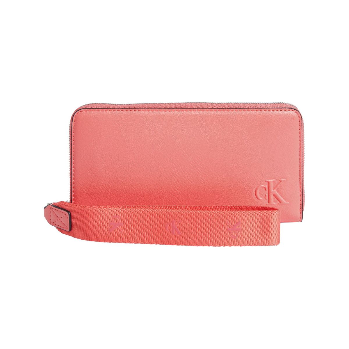 CALVIN KLEIN - Billetera Ultralight Zip Rosado Calvin Klein