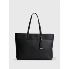 CALVIN KLEIN - Cartera EU Must Shopper Lg Negro