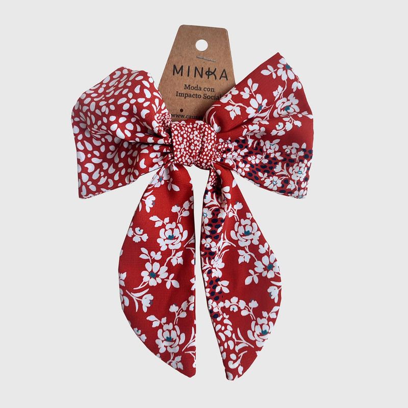MINKA - Lazo Sevilla Blanco y Rojo Minka