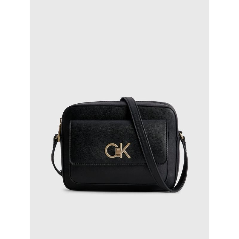 CALVIN KLEIN - Bandolera Re-Lock Camera Negro Calvin Klein