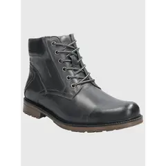 HUSH PUPPIES - Botin Cuero Hombre Quero Gris