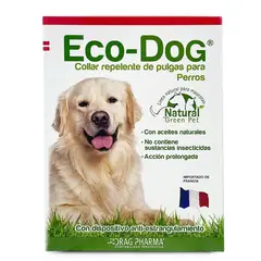 GENERICO - Collar natural antipulgas y garrapatas para perro