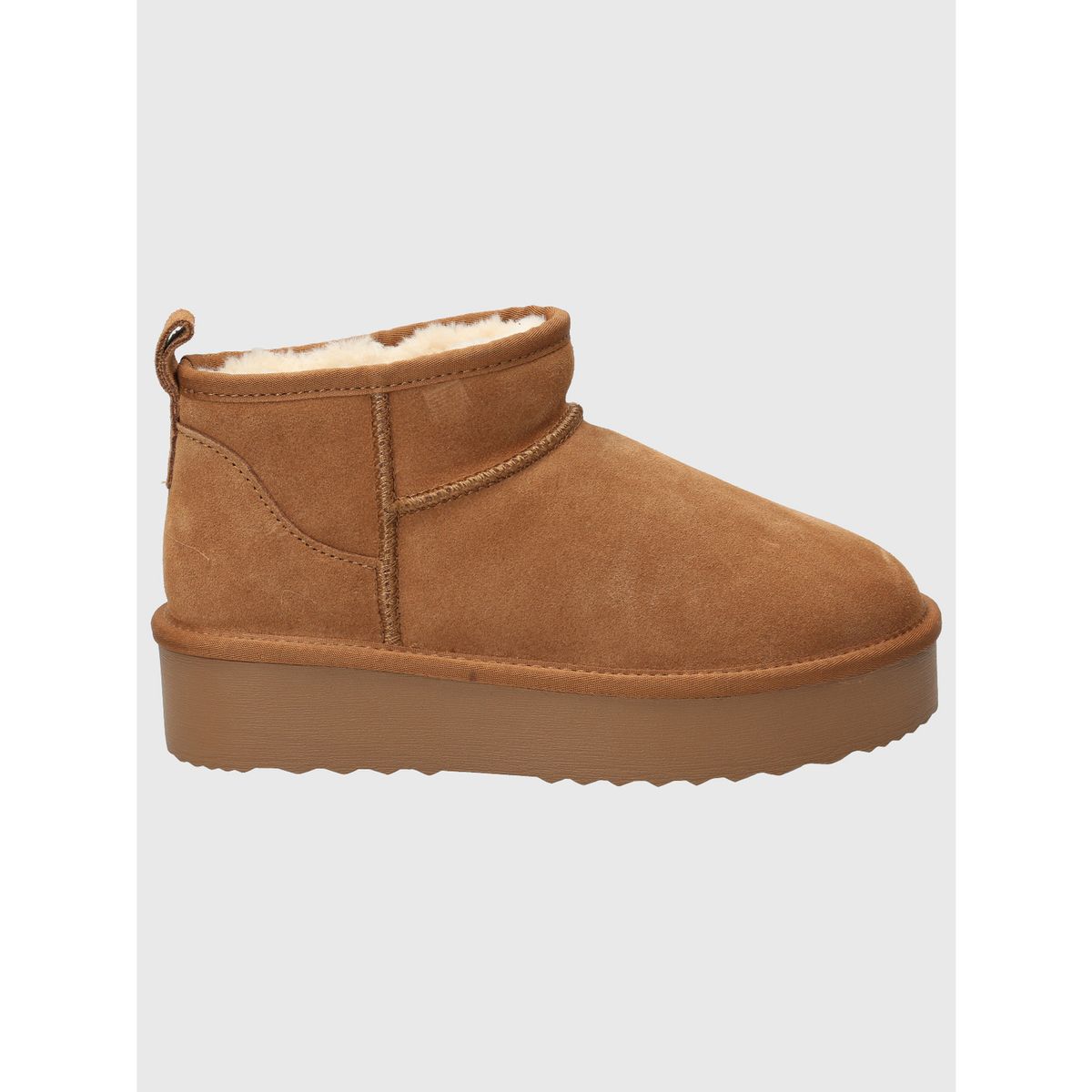 HUSH PUPPIES - Botin Cuero Mujer Ash Café HUSH PUPPIES
