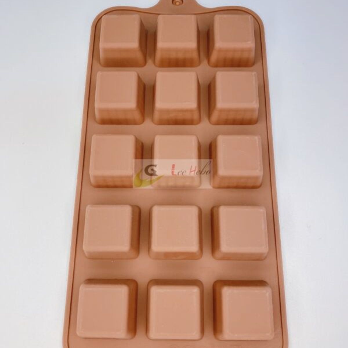 GENERICO - Molde Silicona Para Chocolate Barra Chocolate Cuadrada