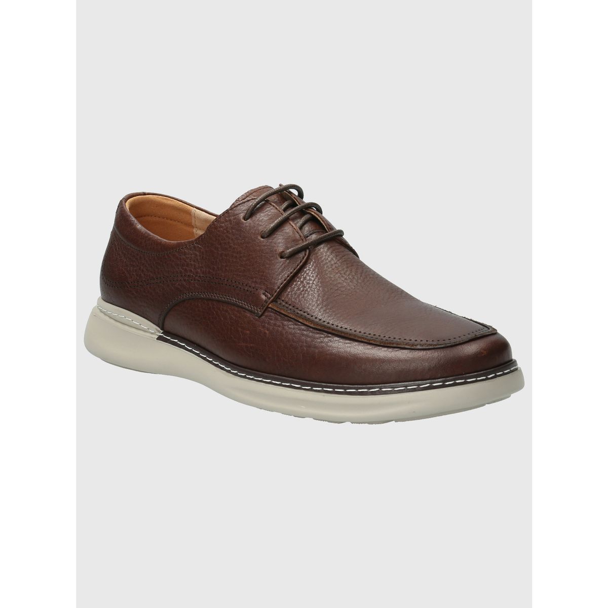 HUSH PUPPIES - Zapato Cuero Hombre Max G Café HUSH PUPPIES