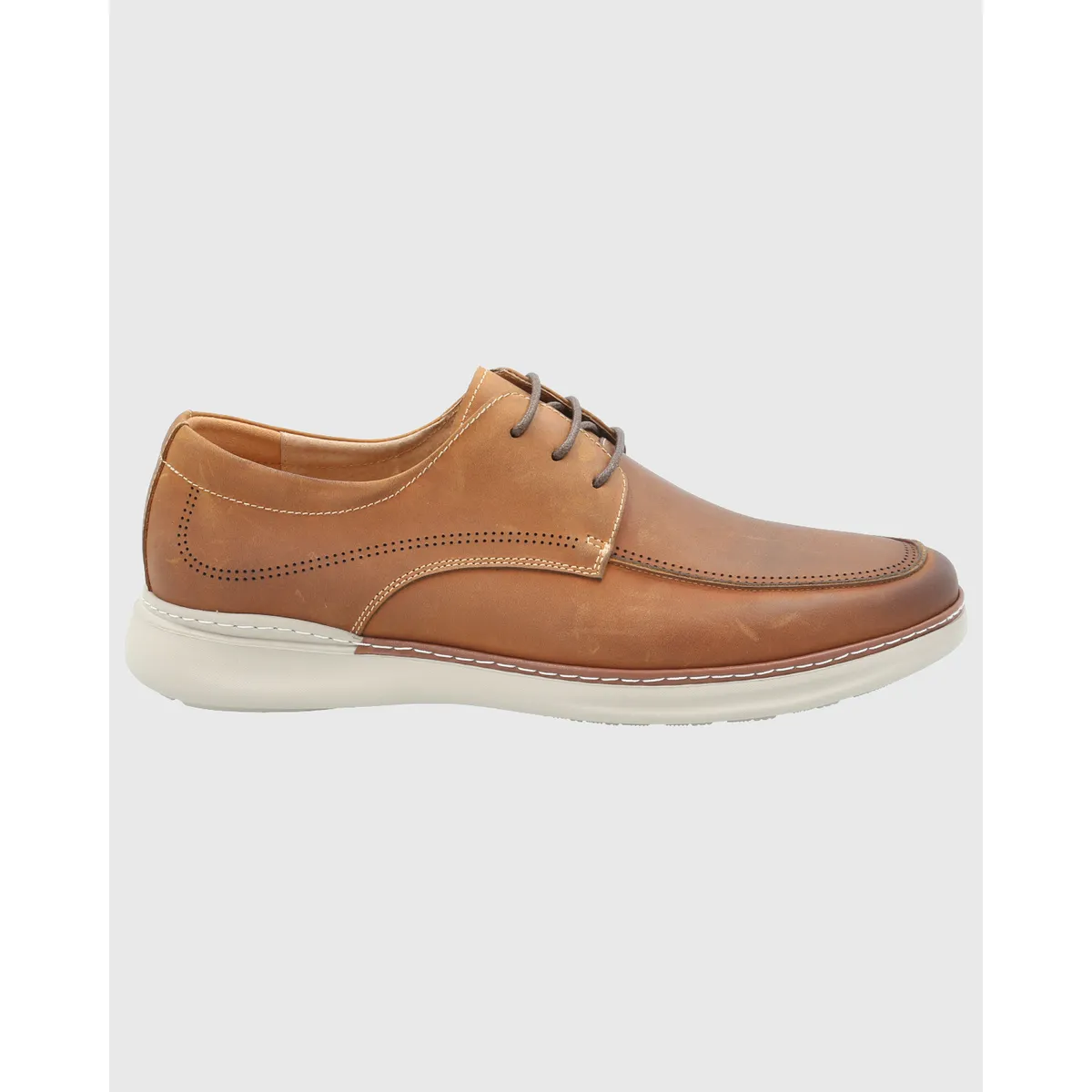 HUSH PUPPIES - Zapato Cuero Hombre Max G Café HUSH PUPPIES