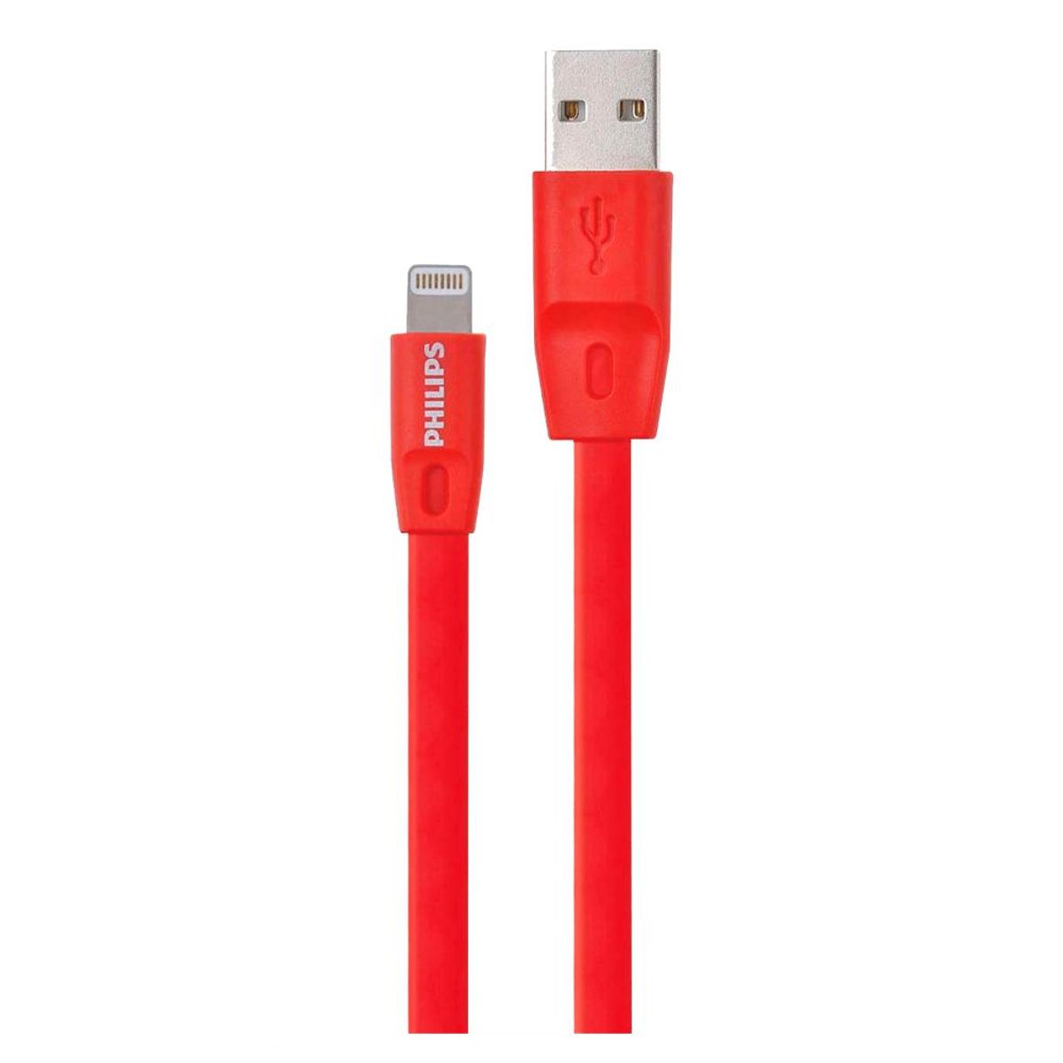 PHILIPS - CABLE PHILIPS DLC2518C MICRO-USB 1.2 MTS ROJO PLANO