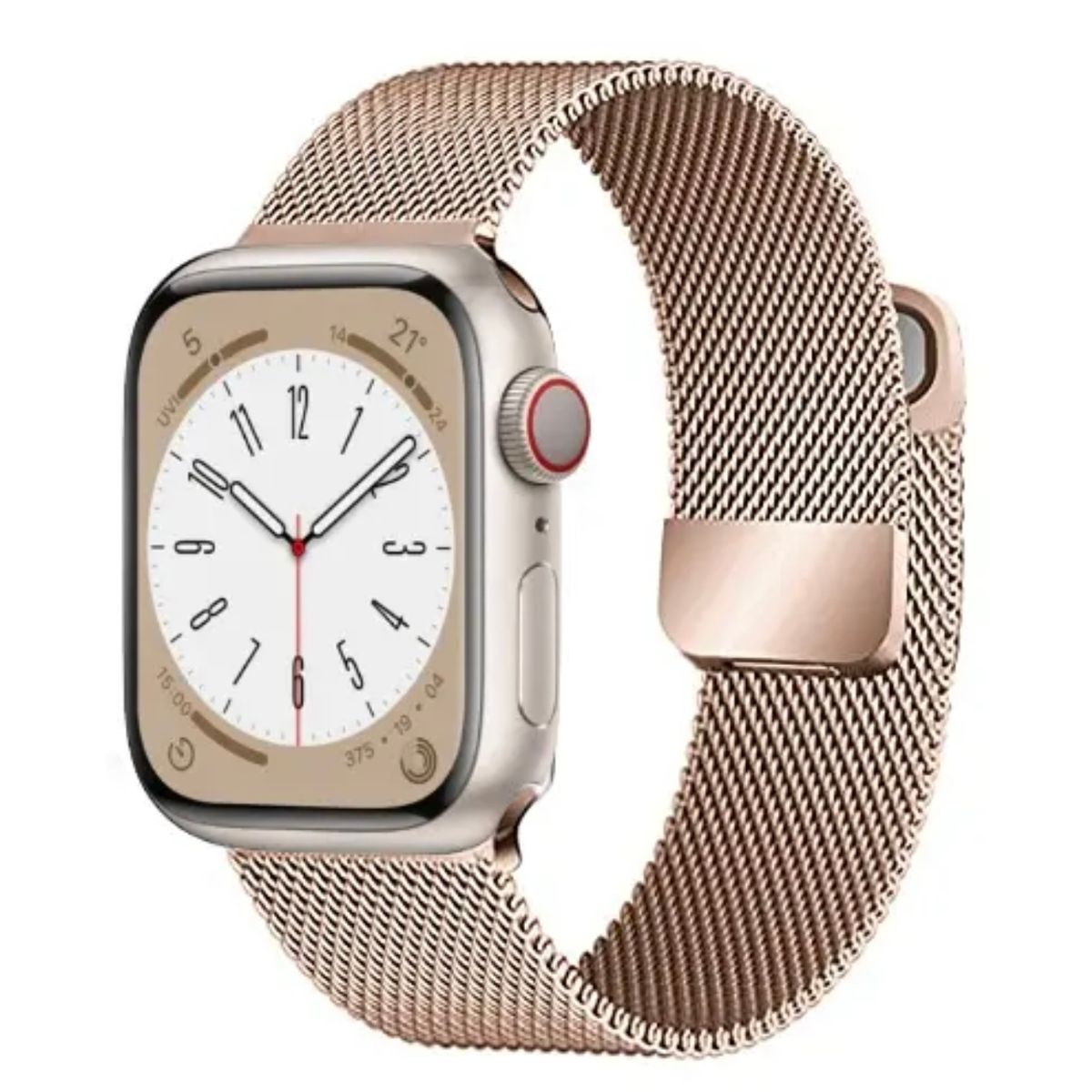 GENERICO - Pulsera Milanese Loop para Apple Watch de 42-44mm-45mm-49mm