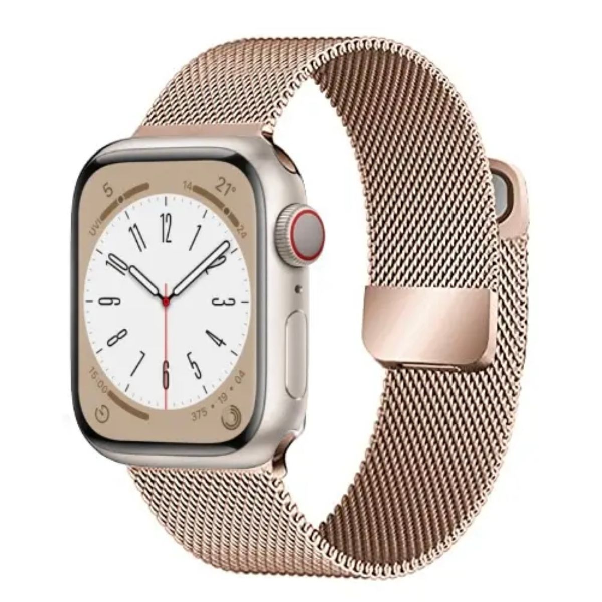 GENERICO - Pulsera Milanese Loop para Apple Watch de 42-44mm-45mm-49mm