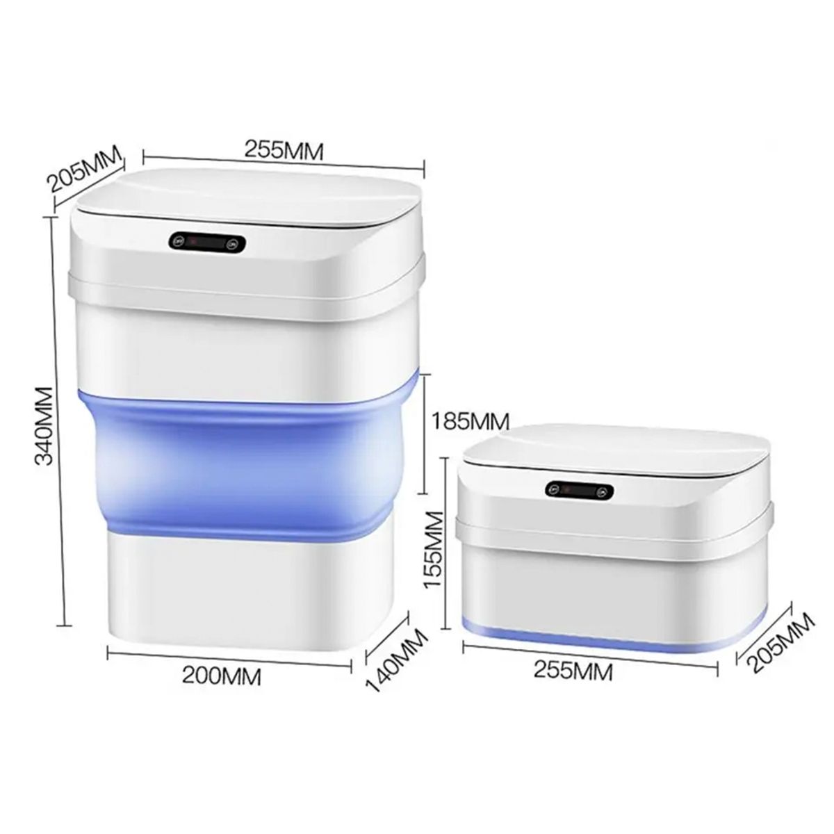 GENERICO - Papelera Inteligente Con Sensor Infrarrojo