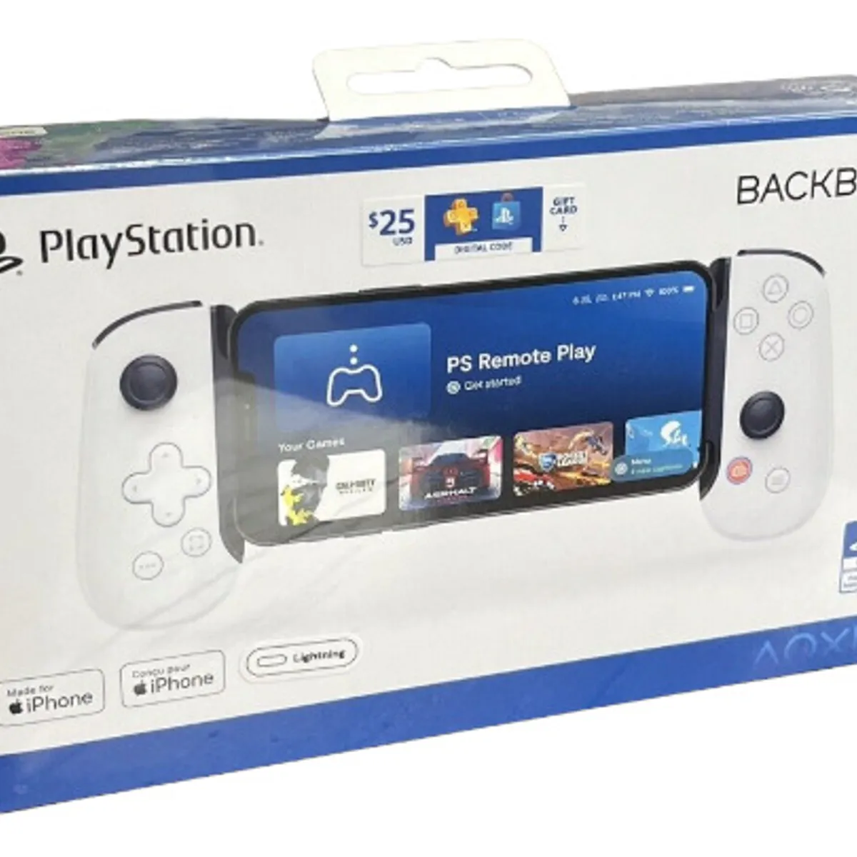 GENERICO - Joystick Backbone Playstation Ed. Gift Card- iPhone - Sniper