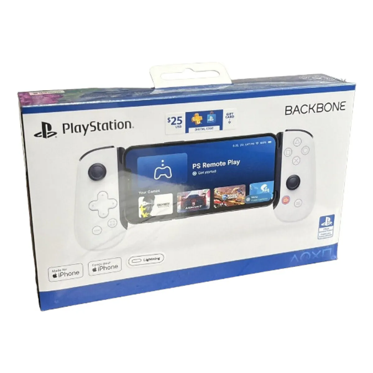 GENERICO - Joystick Backbone Playstation Ed. Gift Card- iPhone - Sniper