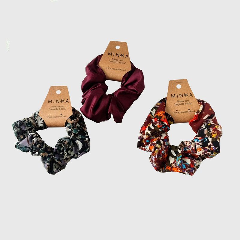 MINKA - Pack Scrunchies Holanda