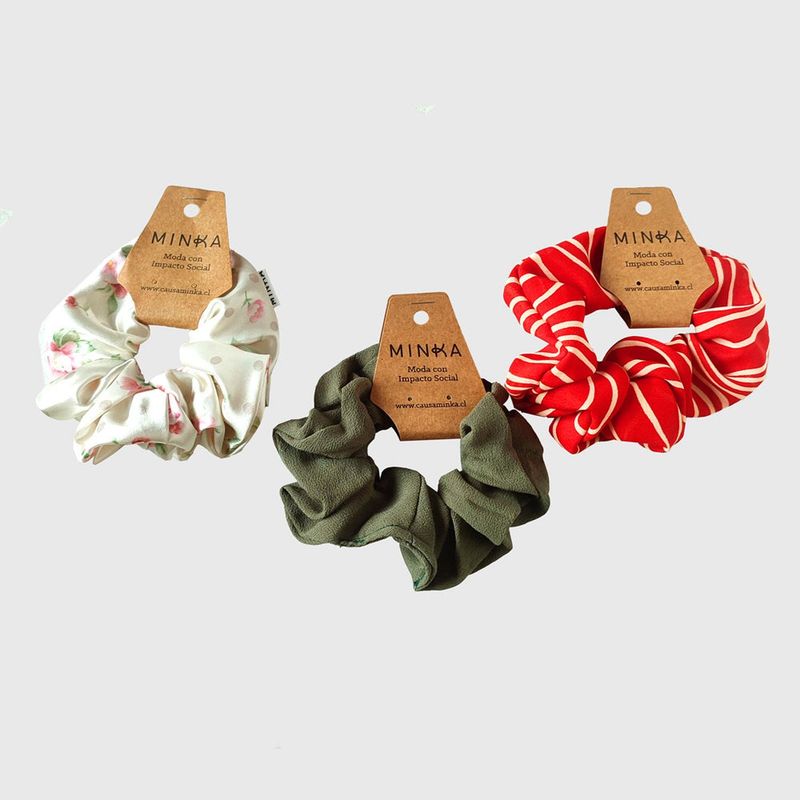MINKA - Pack Scrunchies Phoenix