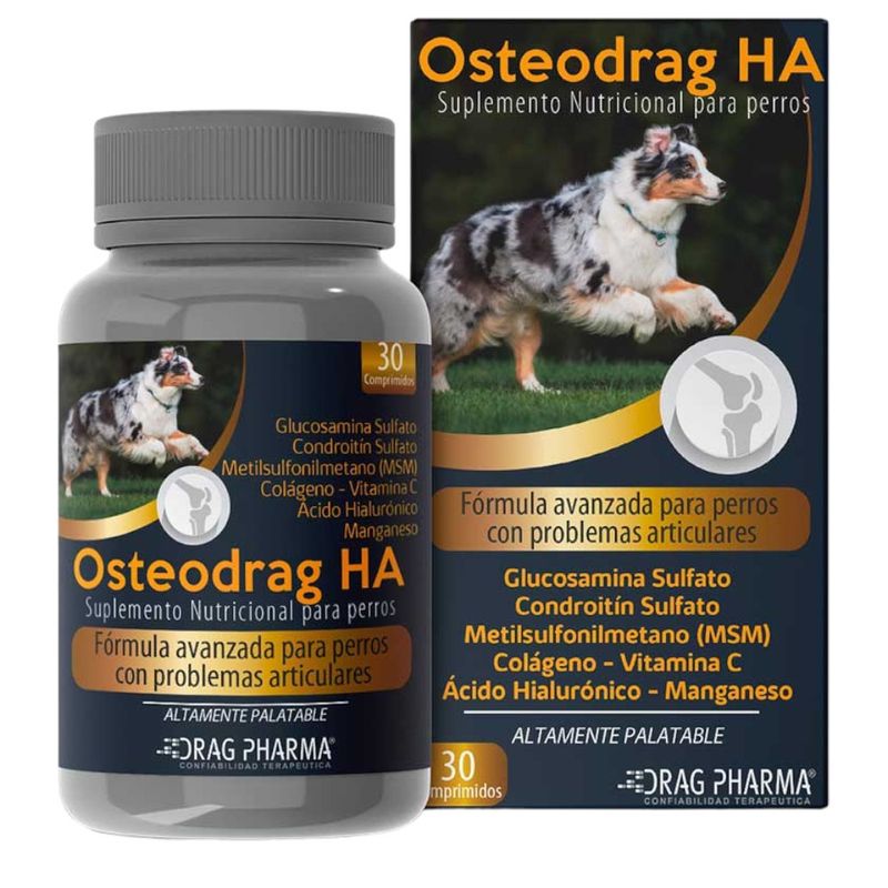 GENERICO - Suplemento Osteodrag HA 30 comprimidos