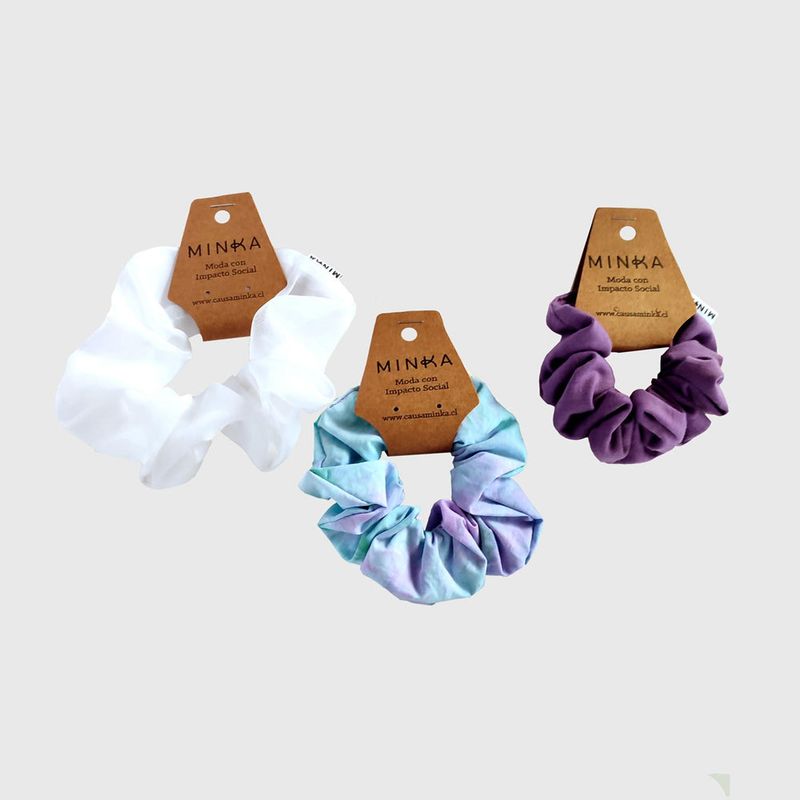 MINKA - Pack Scrunchies Cozumel