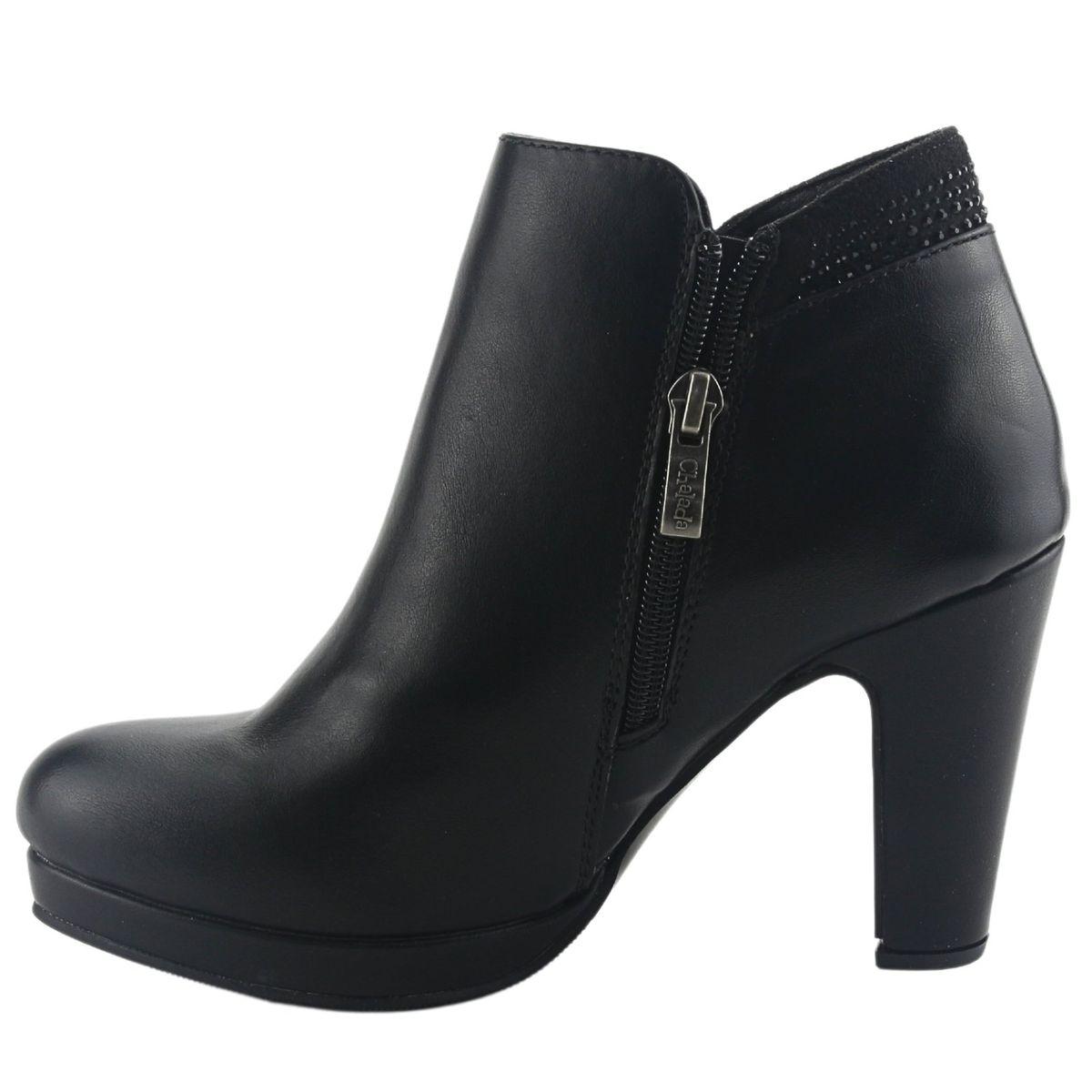CHALADA - Botin Mujer Negro Casual Chalada Bambina-21