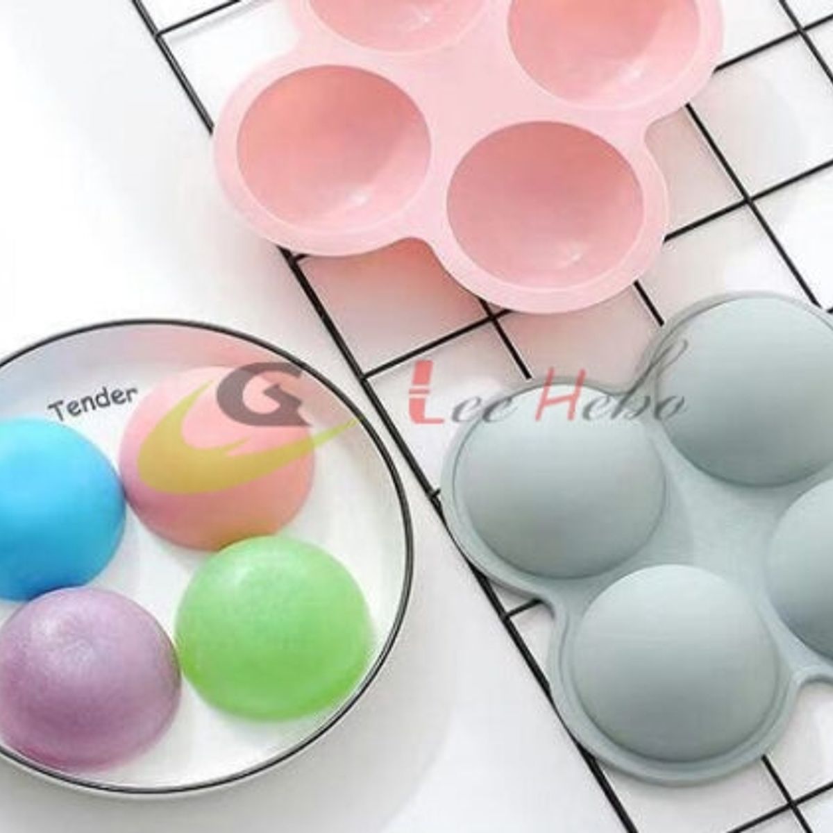 GENERICO - Molde Silicona Para Chocolate Forma Redonda