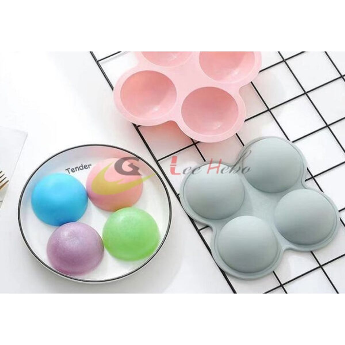 GENERICO - Molde Silicona Para Chocolate Forma Redonda