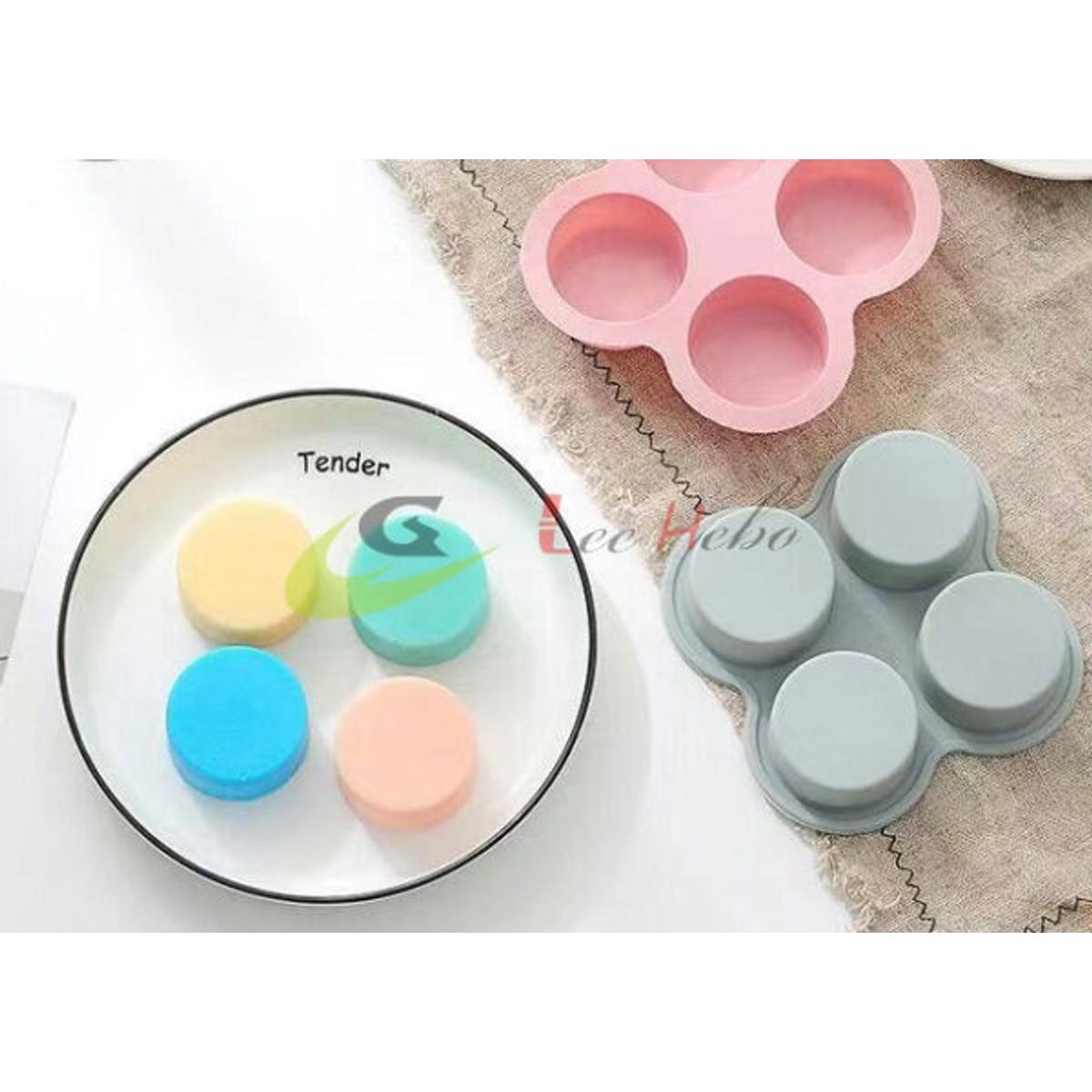 GENERICO - Molde Silicona Para Chocolate Forma Circular